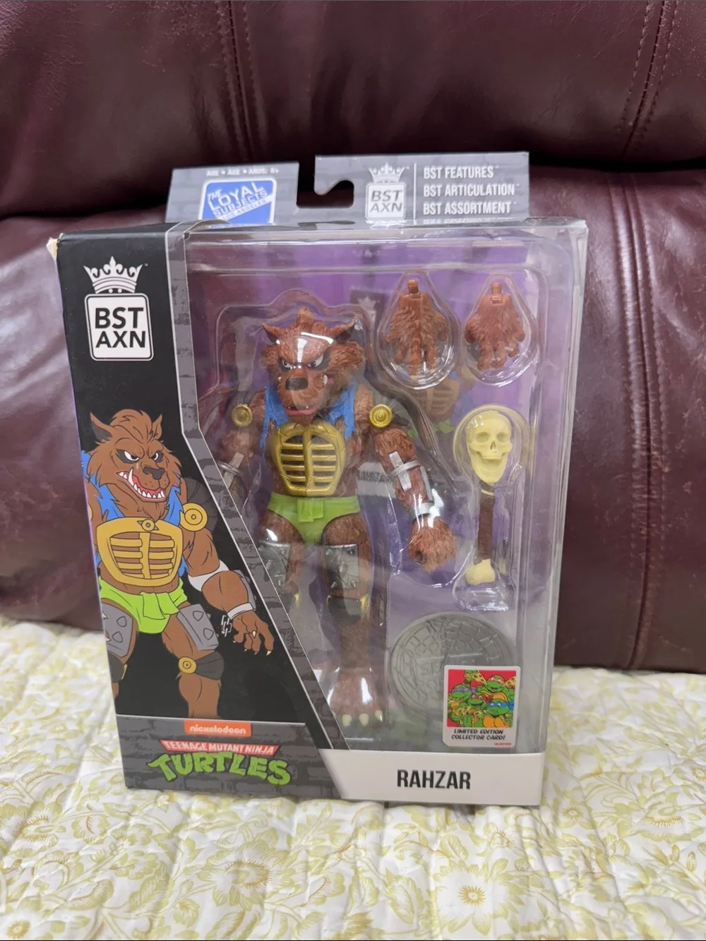 BST AxN Rahzar Action Figure - Brown & Green